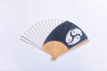Load image into Gallery viewer, Sensu: the traditional Japanese fan 　［indigo］［olive green］［vermilion］
